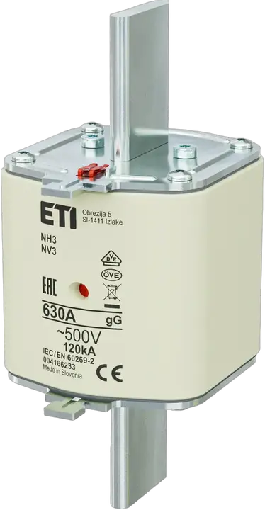 Kép erről: NH3 gG 630A/500V