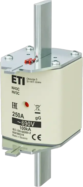 Kép erről: NH3C gG 250A/690V