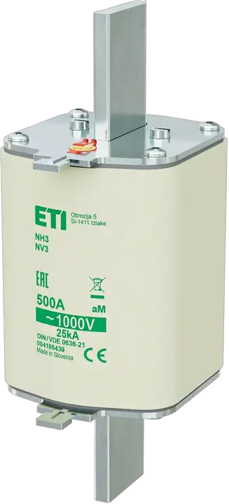 Kép erről: NH3/85 aM 500A/1000V