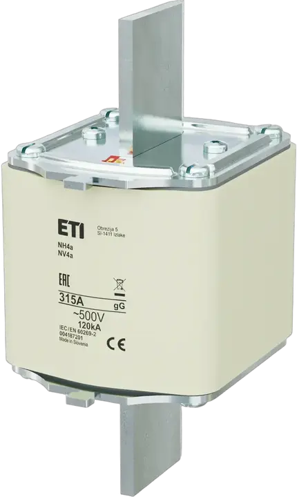 Kép erről: NH4a gG 315A/500V