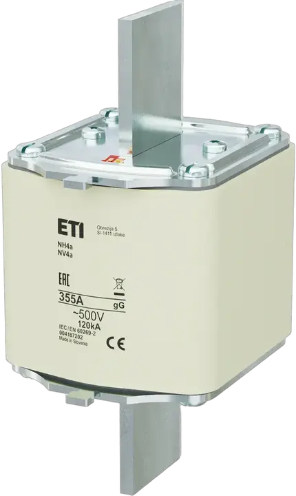 Kép erről: NH4a gG 355A/500V