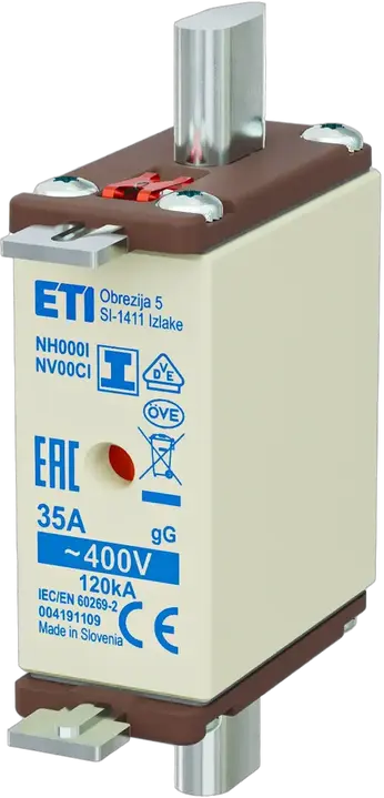 Kép erről: NH000/I gG 35A/400V