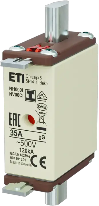 Kép erről: NH000/I gG 35A/500V