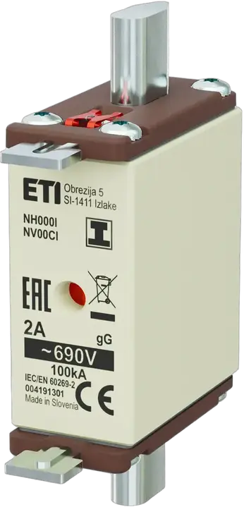 Kép erről: NH000/I gG 2A/690V