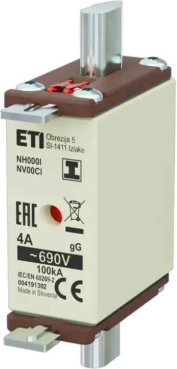 Kép erről: NH000/I gG 4A/690V