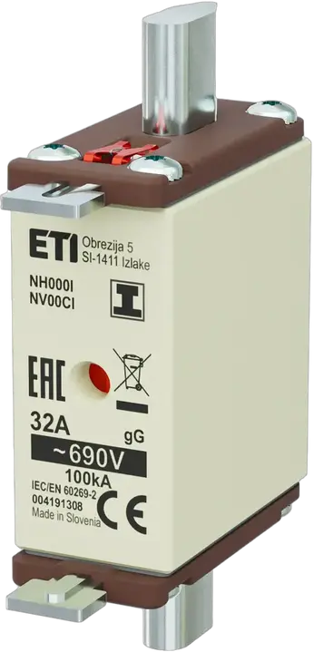 Kép erről: NH000/I gG 32A/690V