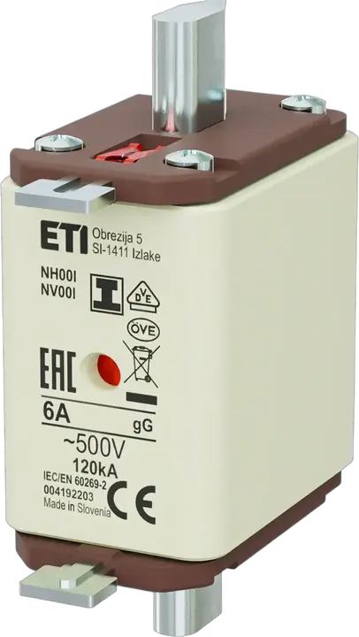 Kép erről: NH00/I gG 6A/500V