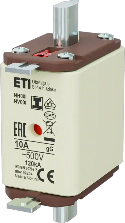 Kép erről: NH00/I gG 10A/500V