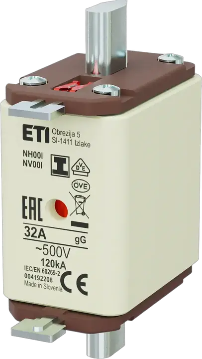Kép erről: NH00/I gG 32A/500V