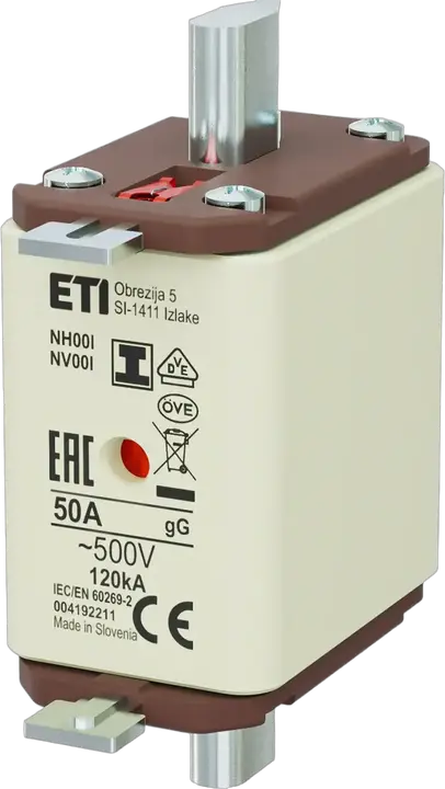 Kép erről: NH00/I gG 50A/500V