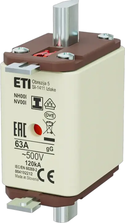 Kép erről: NH00/I gG 63A/500V