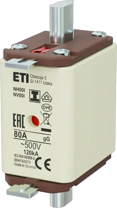 Kép erről: NH00/I gG 80A/500V