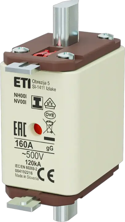 Kép erről: NH00/I gG 160A/500V