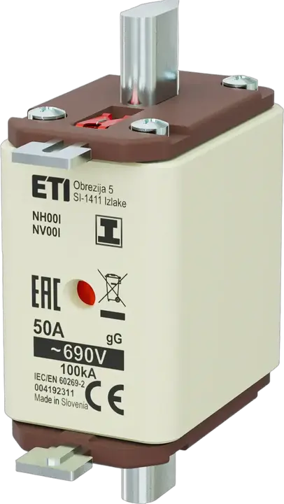 Kép erről: NH00/I gG 50A/690V