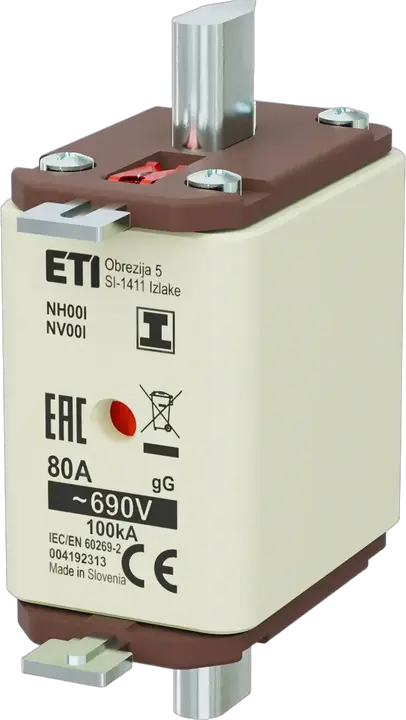 Kép erről: NH00/I gG 80A/690V