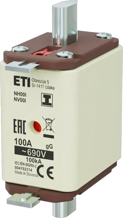 Kép erről: NH00/I gG 100A/690V