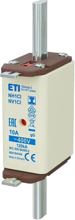 Kép erről: NH1C/I gG 10A/400V
