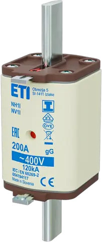 NH1/I gG 200A/400V