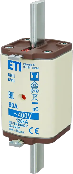 Kép erről: NH1/I gG 80A/400V