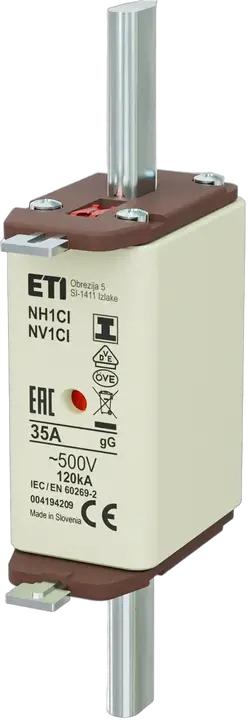 Kép erről: NH1C/I gG 35A/500V