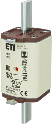NH1/I gG 35A/500V