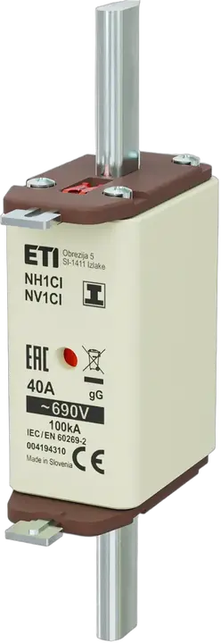 Kép erről: NH1C/I gG 40A/690V