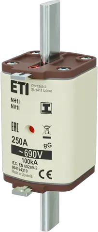 NH1/I gG 250A/690V
