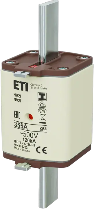 Kép erről: NH2/I gG 355A/500V