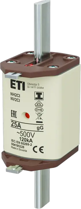 Kép erről: NH2C/I gG 25A/500V
