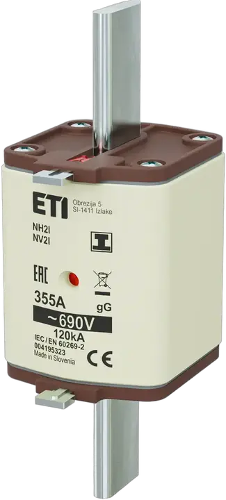 Kép erről: NH2/I gG 355A/690V