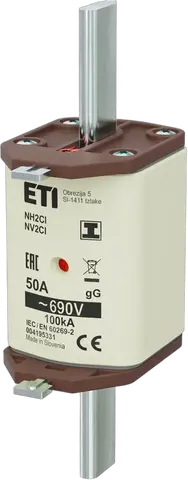 NH2C/I gG 50A/690V