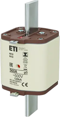 NH3/I gG 560A/500V