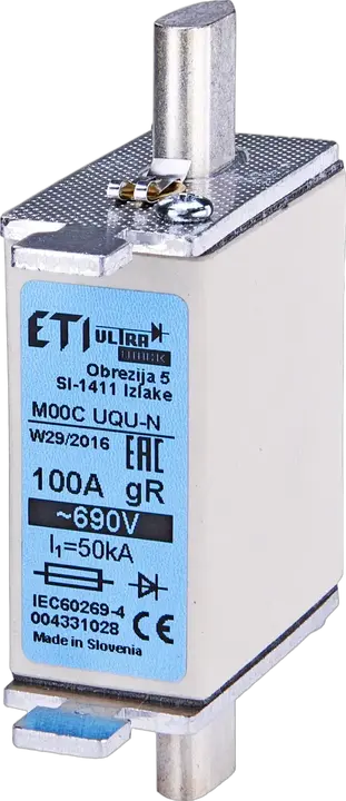 Kép erről: NH000 UQ gR 10A/690V