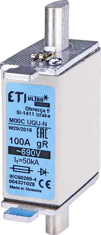 NH000 UQ gR 40A/690V
