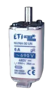 Kép erről: NH0 UQ gR 6A/690V