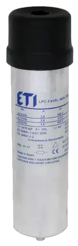 Kép erről: LPC 2.5 kVAr, 525V, 50Hz