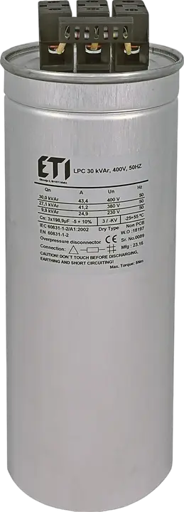 Kép erről: LPC 30 kVAr, 400V, 50Hz