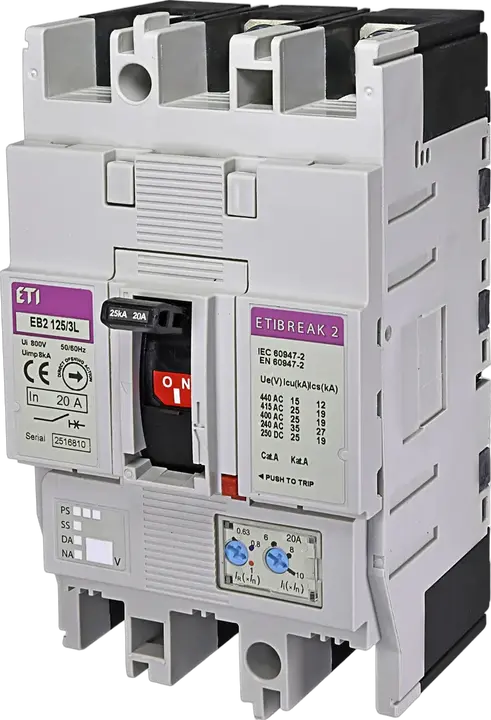 Kép erről: EB2 125/3L 20A 3p