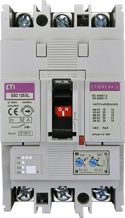 Kép erről: EB2 125/3L 32A 3p