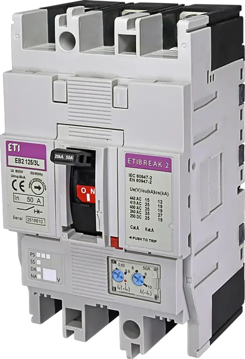 Kép erről: EB2 125/3L 50A 3p