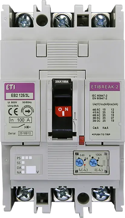 Kép erről: EB2 125/3L 100A 3p