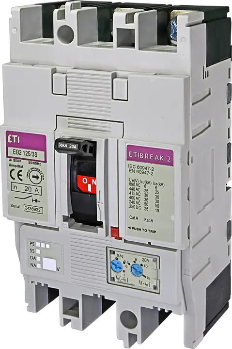 Kép erről: EB2 125/3S 20A 3p