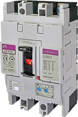 Kép erről: EB2 125/3S 20A 3p