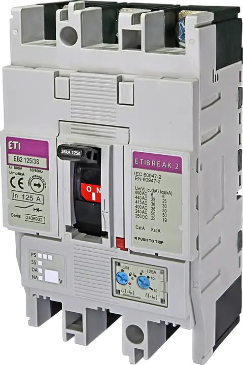Kép erről: EB2 125/3S 125A 3p