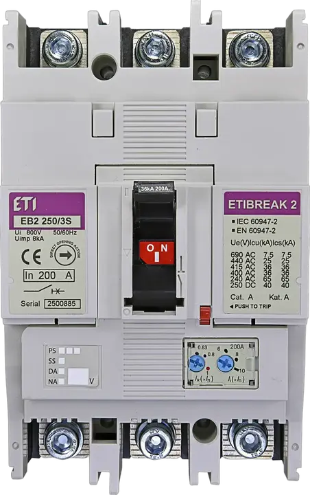 Kép erről: EB2 250/3S 200A 3p