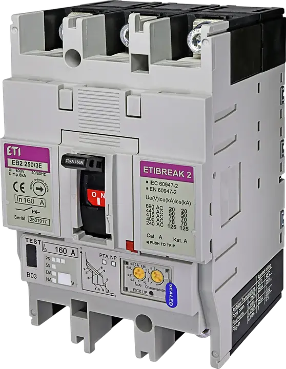 Kép erről: EB2 250/3E 160A 3p