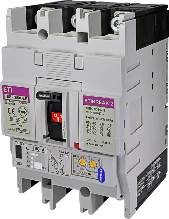 Kép erről: EB2 250/3LE 160A 3p