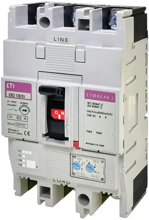 Kép erről: EB2 125/3V 63A 3p 1100V