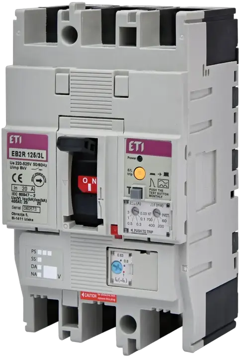 Kép erről: EB2R 125/3L 20A 3P