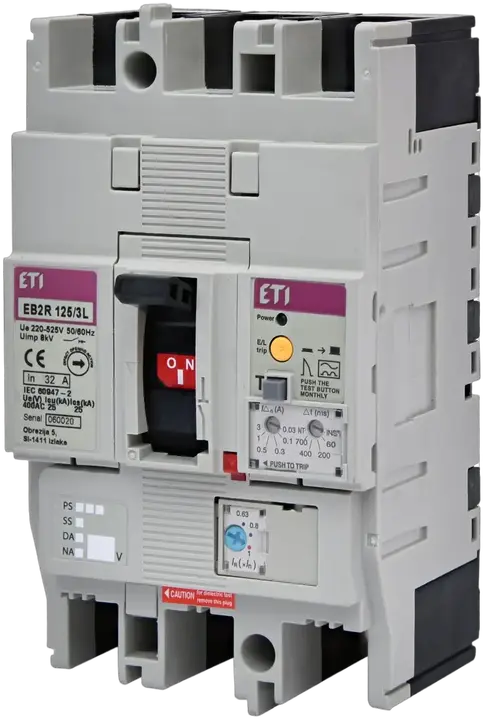 Kép erről: EB2R 125/3L 32A 3P